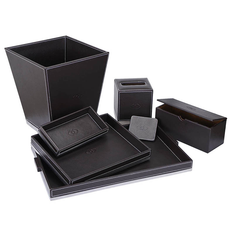 hotel amenities leather products