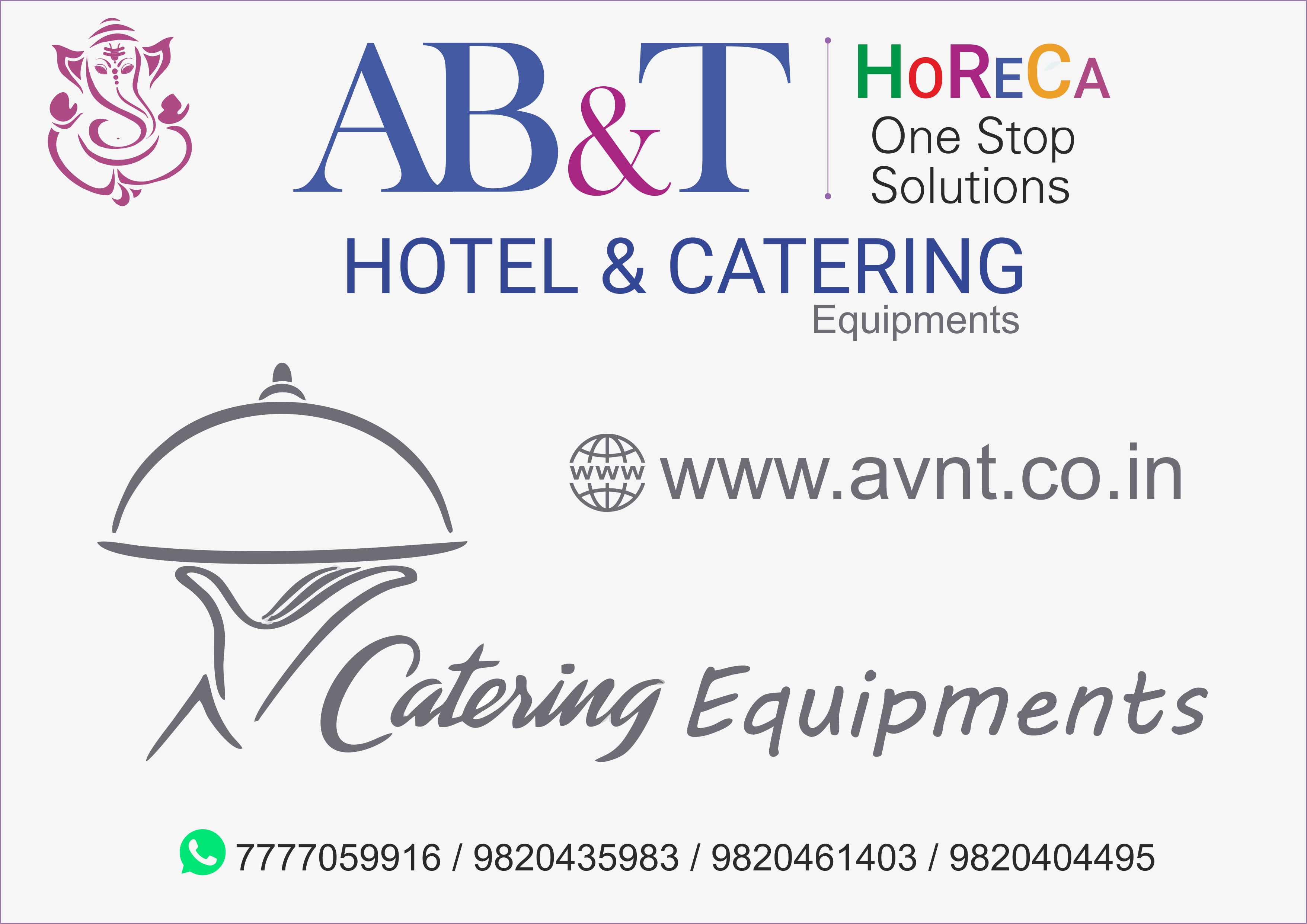 catering equipment manufacturers list