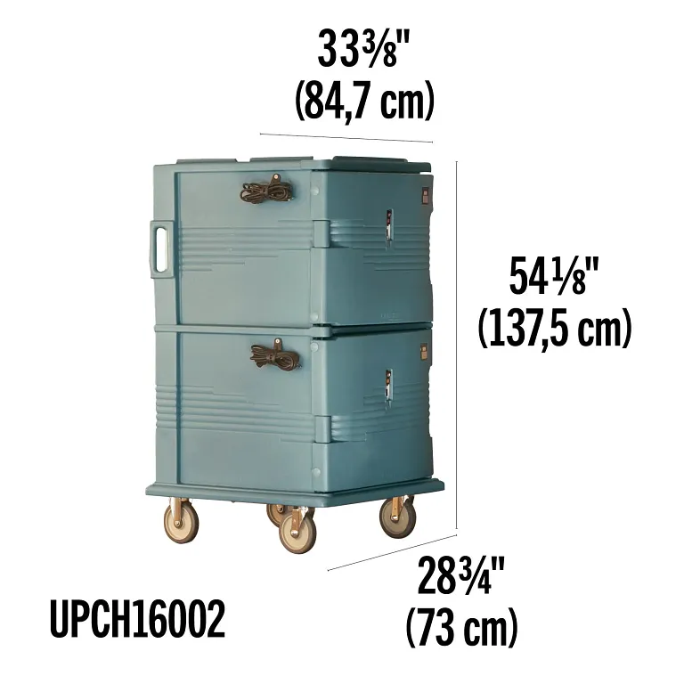 cambro food cart sizes