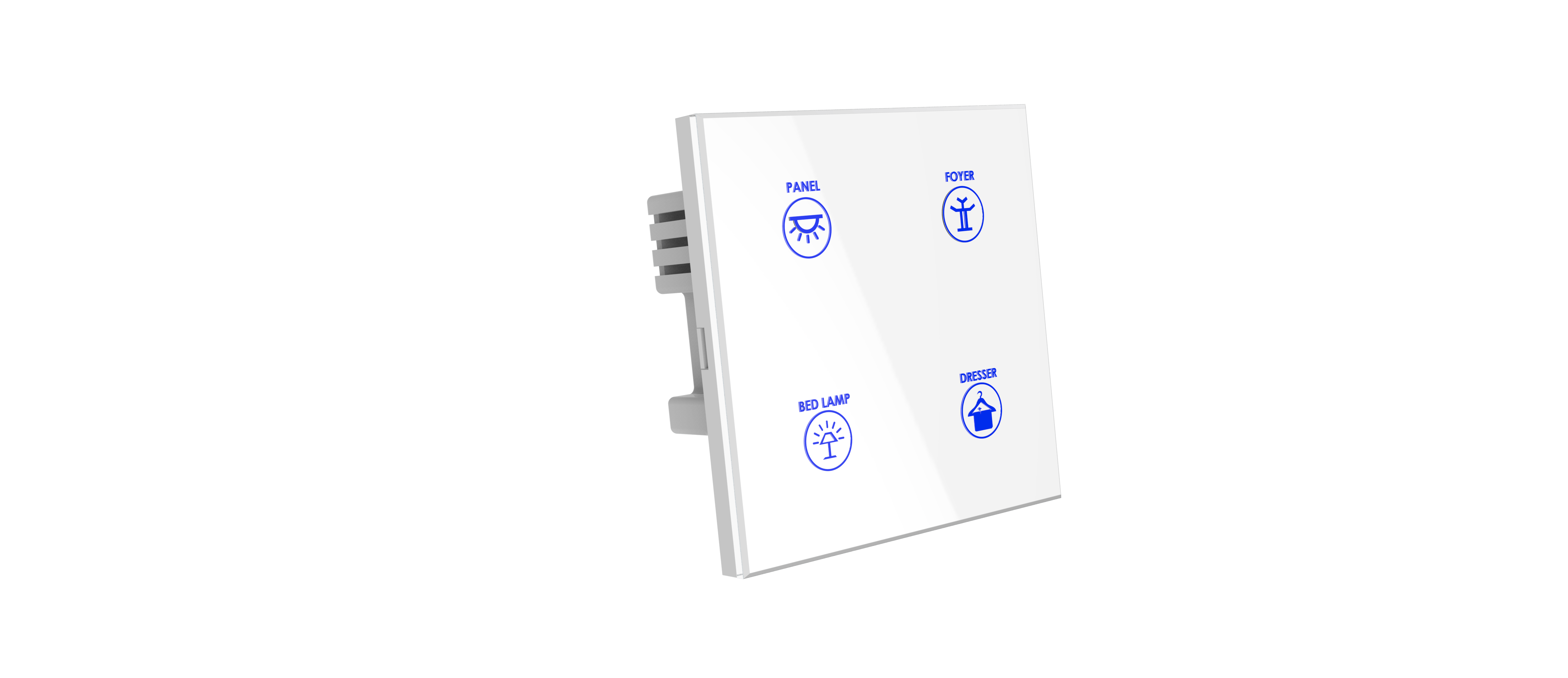 guest room touch control panel