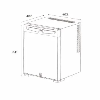 jvd glass door mini fridge