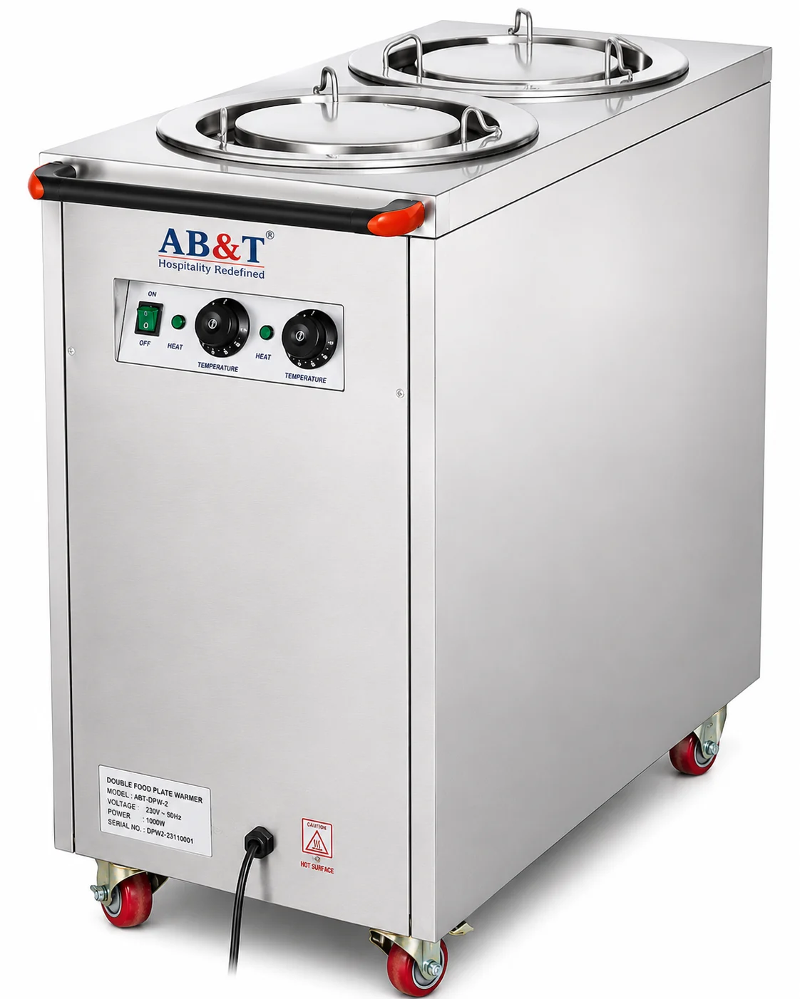 double plate warmer