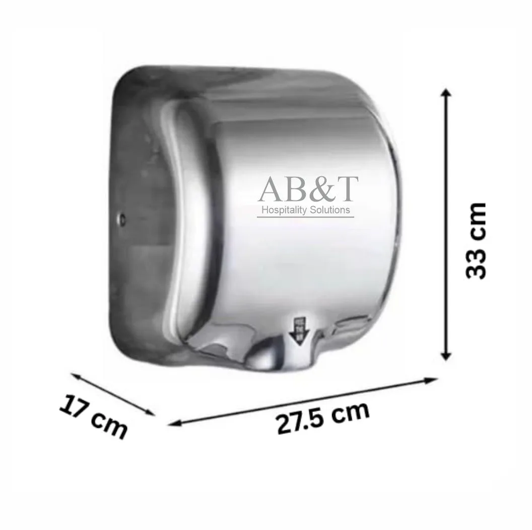 wall-mounted bathroom hand dryer