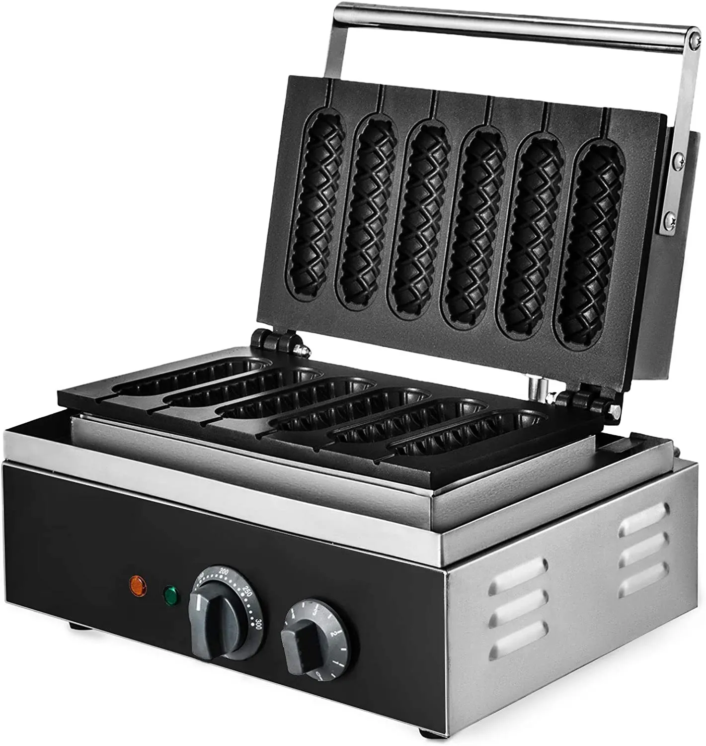 pineapple stick waffle maker machine