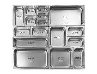 gastronorm pans for food storage