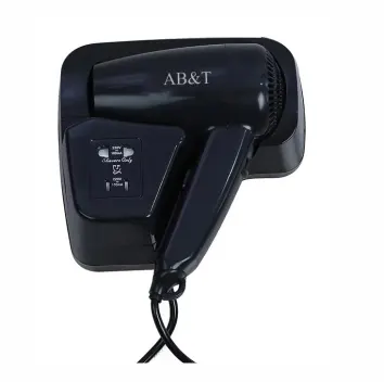 wall-mounted hair dryer