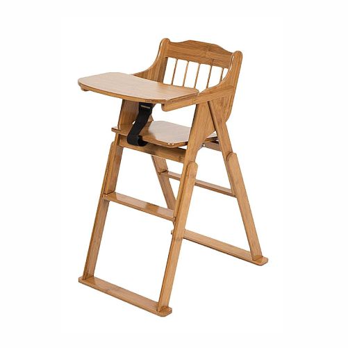 wooden baby chair